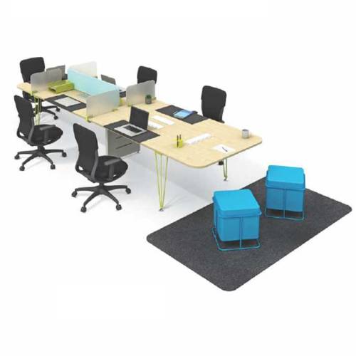 Open Office Area Desk Manufacturers, Authorised Dealers in Faridabad