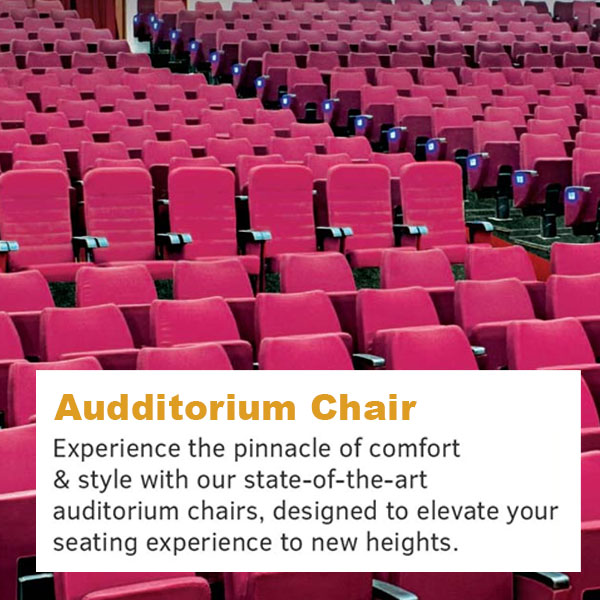  Auditorium Chair in Huda Metro Station